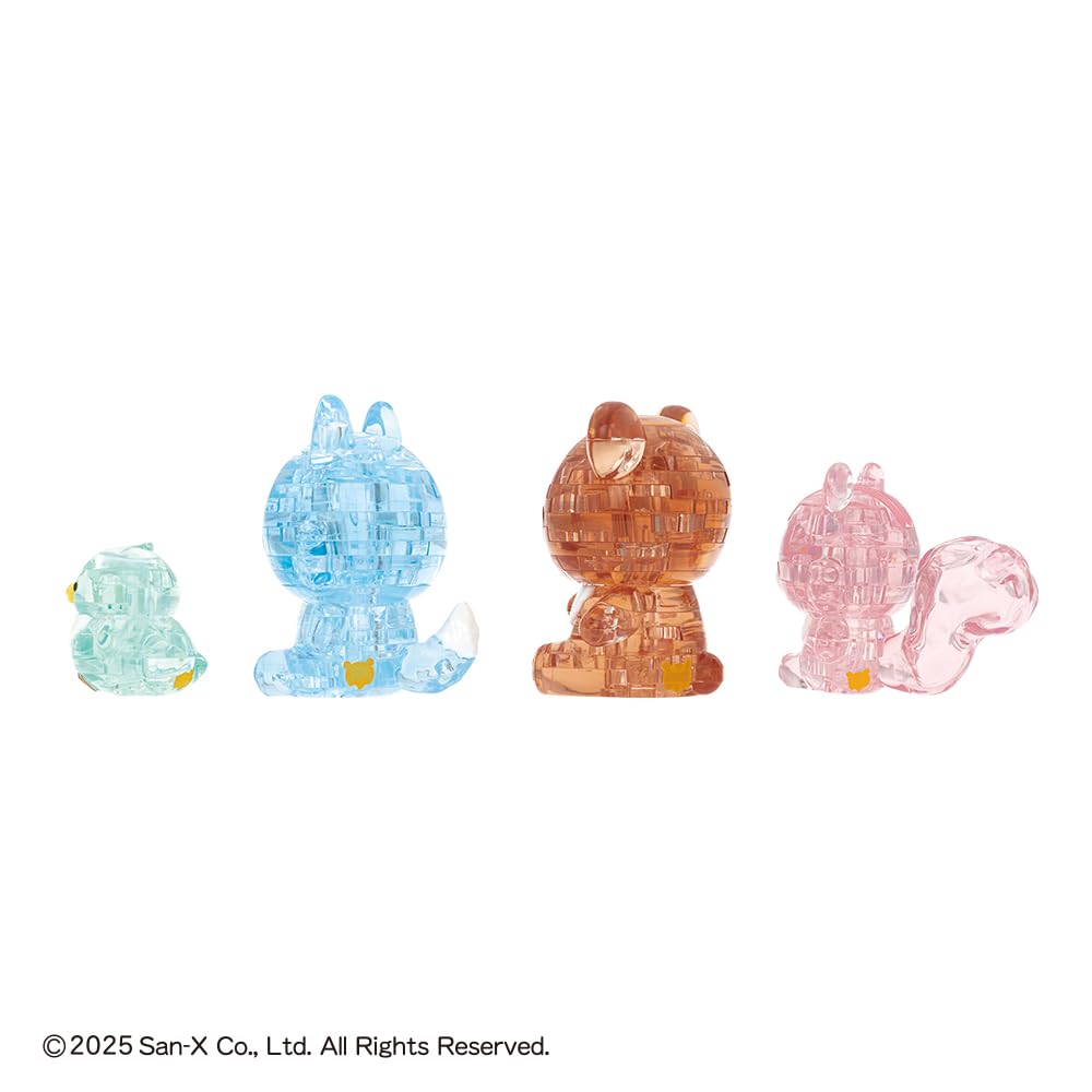 Beverly Crystal Puzzle Chairoy Koguma and Friends 50315 76-Piece