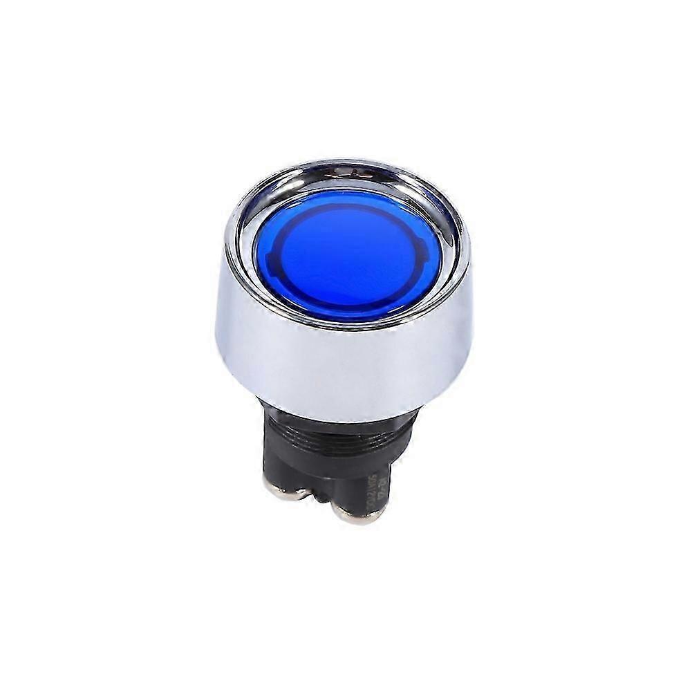 Multifunctional DC 12V 50A Vehicle Car Engine Start Button Ignition Switch Blue Light