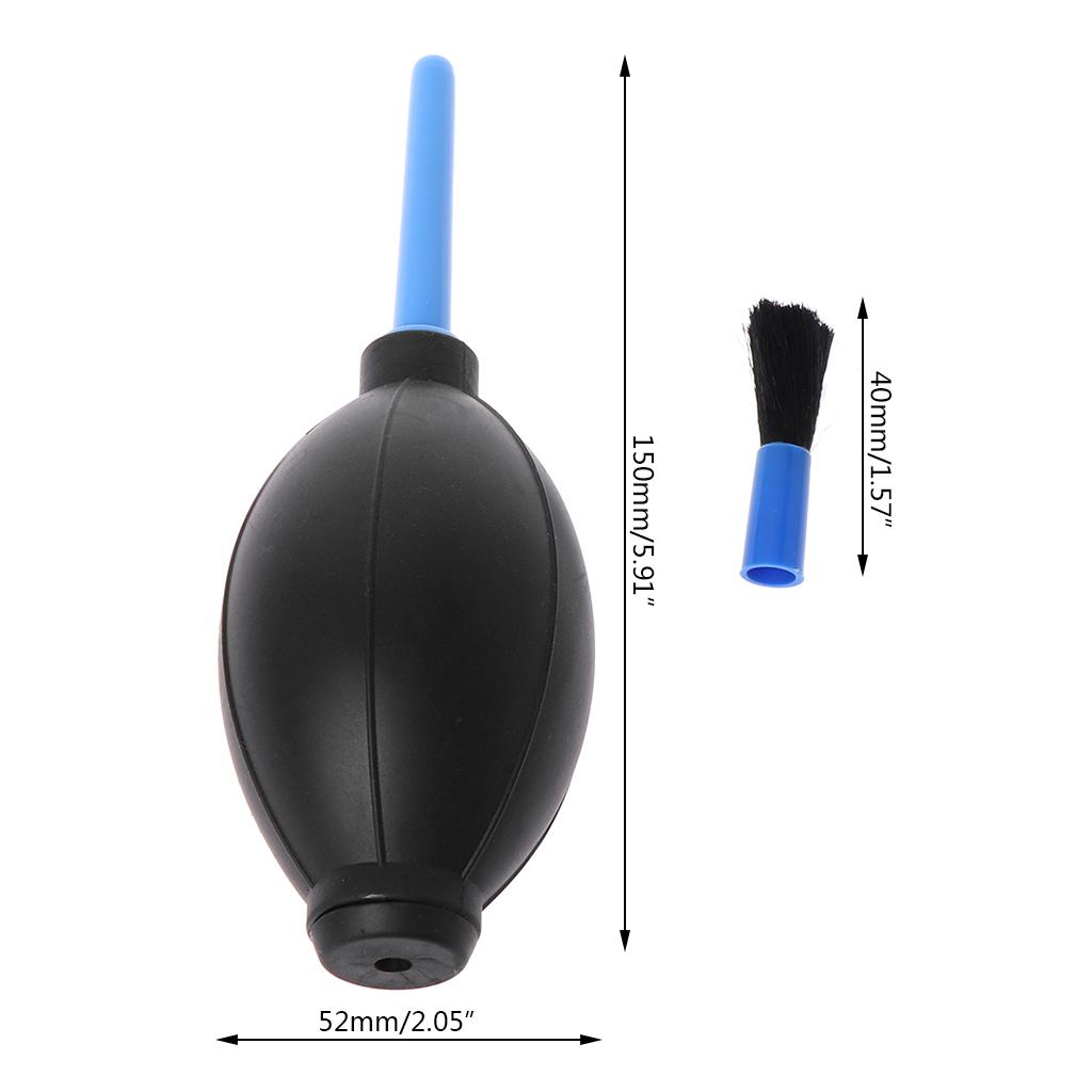 Lente de Câmera 2 em 1 para Celular Portátil Multifuncional Gota d'Água Suculenta Limpeza Removedor de Poeira Soprador de Ar Pincel