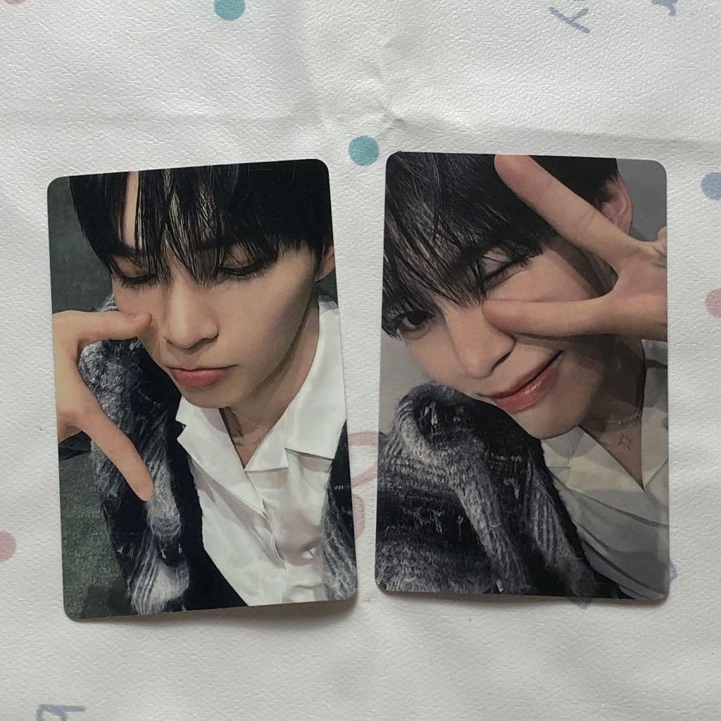 [USED] Hanbin ZB1 Winner B Prize Zebewan Rock-Paper-Scissors 2 Trading Cards