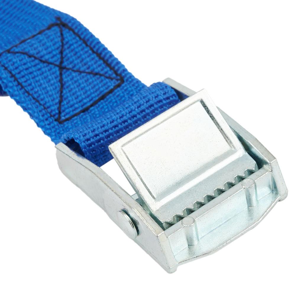 NEW Car Tie Down Strap Ratchet Belt Luggage Bag Cargo Lashing Metal Buckle