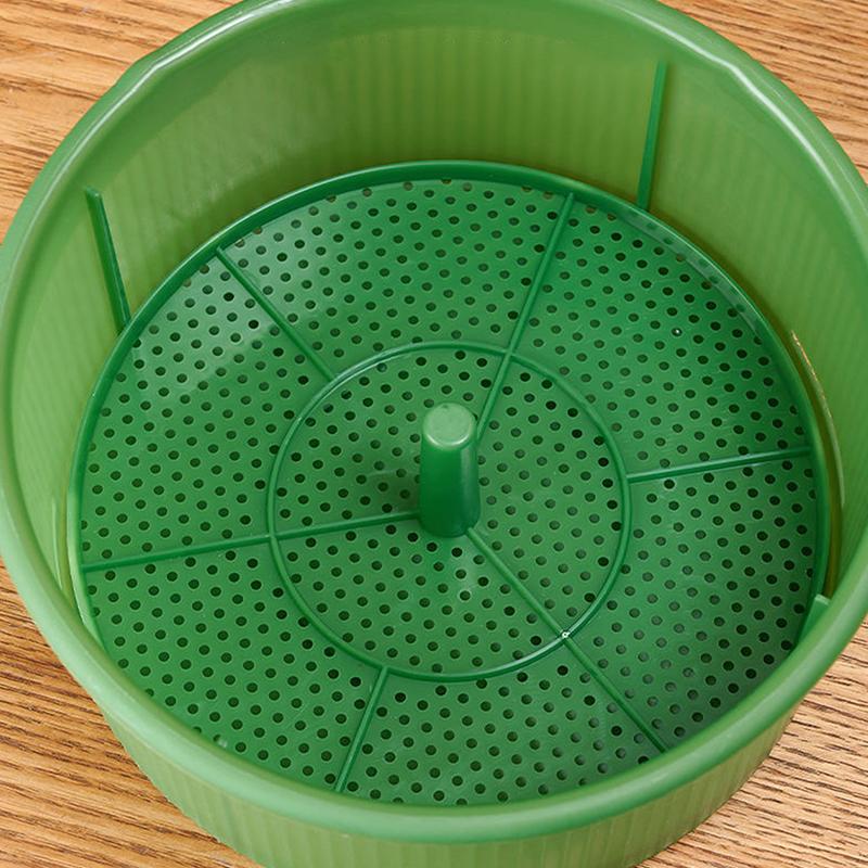 Seed Sprout Tray Garden Hydroponic Peanut Sprouting Box Pea Bean Seedling Sprouter Cat Grass Germination Soilless Planting Pot A