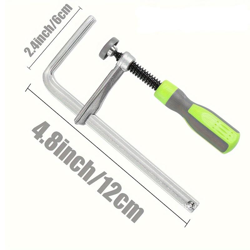 1pc Clutch Style Bar Clamps 12 In 600 lb Woodworking Clamps with Ergonomic Handle Cabinetry,Bar Clamps for Woodworking