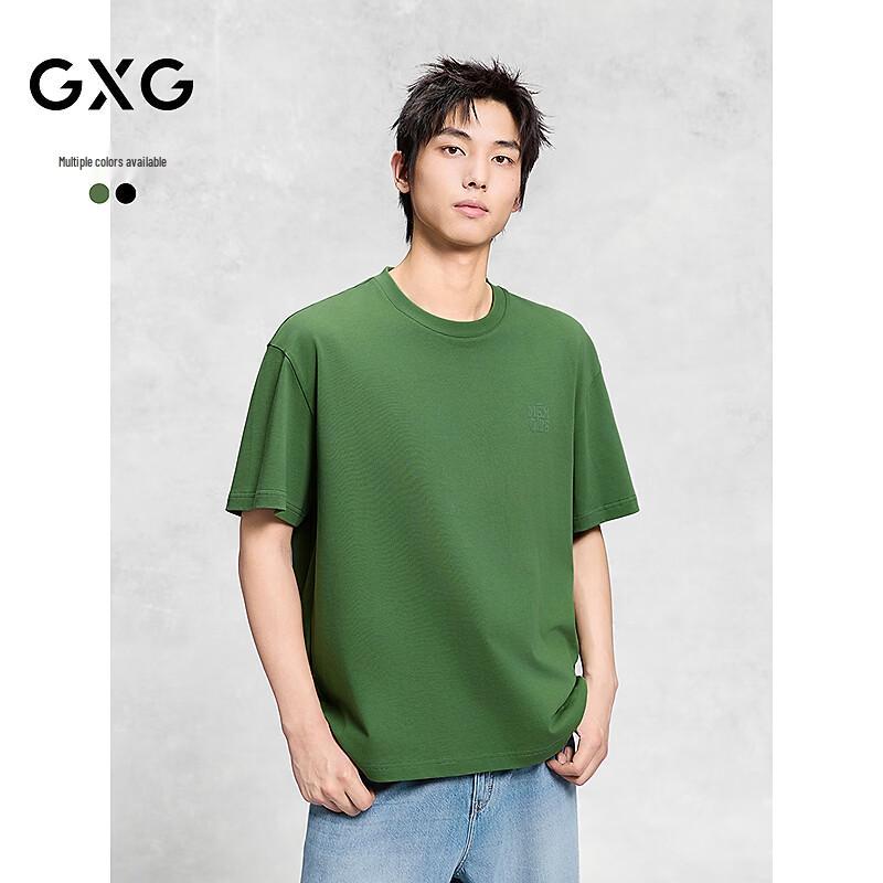 

GXG Men s Letter Print Short Sleeve Round Neck T-Shirt XL