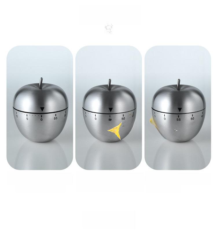 Egg-Shaped Kitchen Timer, 60-Minute Mechanical Timer for Cooking, Baking, and Study Sessions