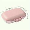 Portable Pill Organizer Box Multi-Compartment Medication and Vitamin Storage For Travel and Daily Use, Medication Storage Organizer, Modern Pill Box