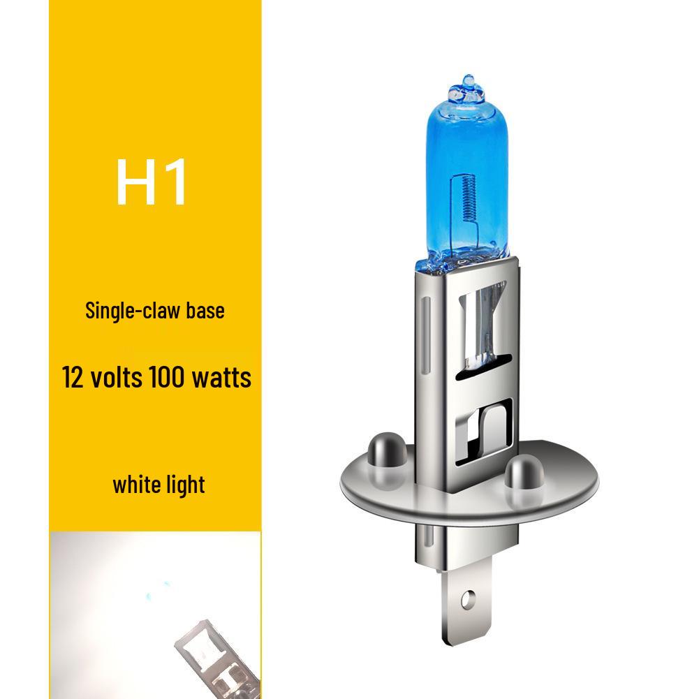 12V Super Bright Halogen Turn Signal & Headlight Lamp - H1 Super White High/Low Beam