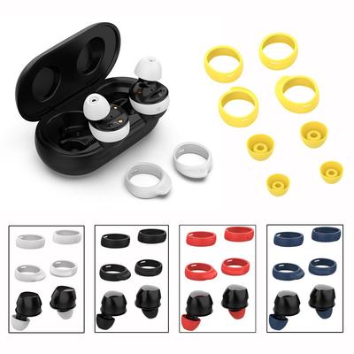 Anti-Slip Headphone Soft Silicone Eartips In-ear Earbuds Cover Ear Tips Kits