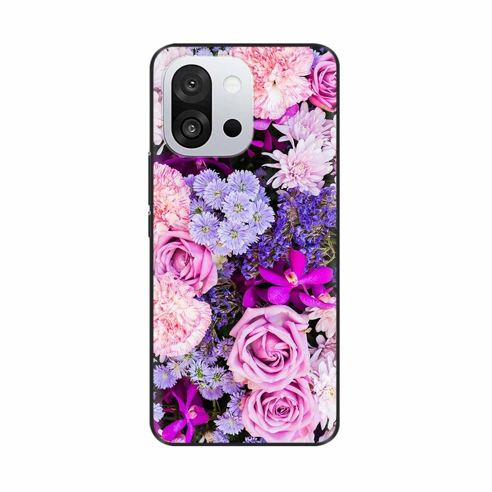 For OnePlus 13T 5G Phone Case Butterfly Liquid Silicon Full Protection Back Cover for OnePlus 13 T OnePlus13T PKX110 Couple Gift