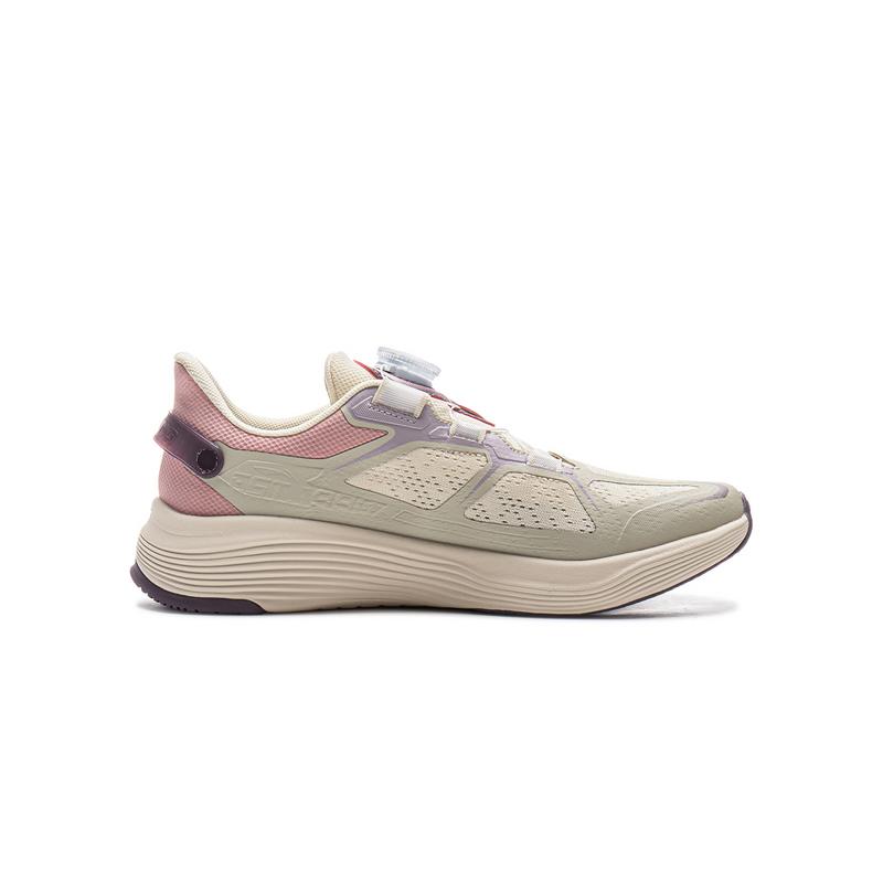 Li Ning Kids Qinyi V2 Sports Lifestyle Versatile Comfortable Breathable Low-Top Casual Shoes Kids sneaker Smoke-Pink YKCV110-6