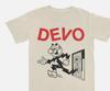 Vintage-Stil Devo Musik-Tour Konzert Kurzarm weißes T-Shirt