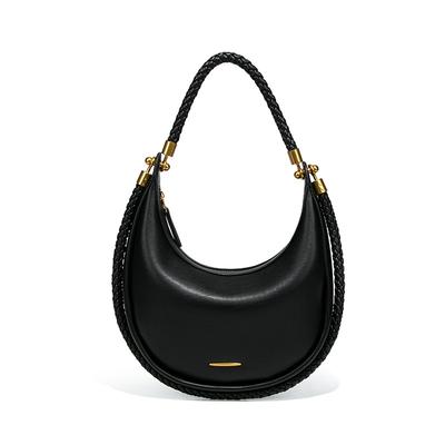 Crescent-shaped Bag, Fashionable Women's Bag, Single-shoulder Underarm Bag, Texture and Trendy Hand-held Crescent-shaped Bag