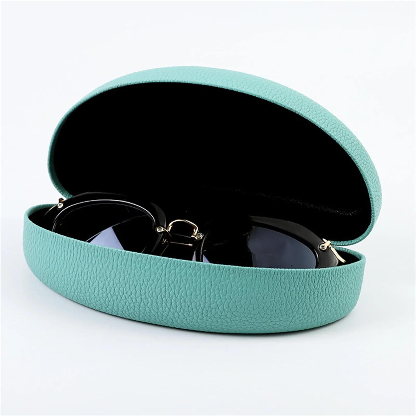 Fashion Leather Men And Women Iron Box Sunglasses Case Glasses Case Sunglasses Box
