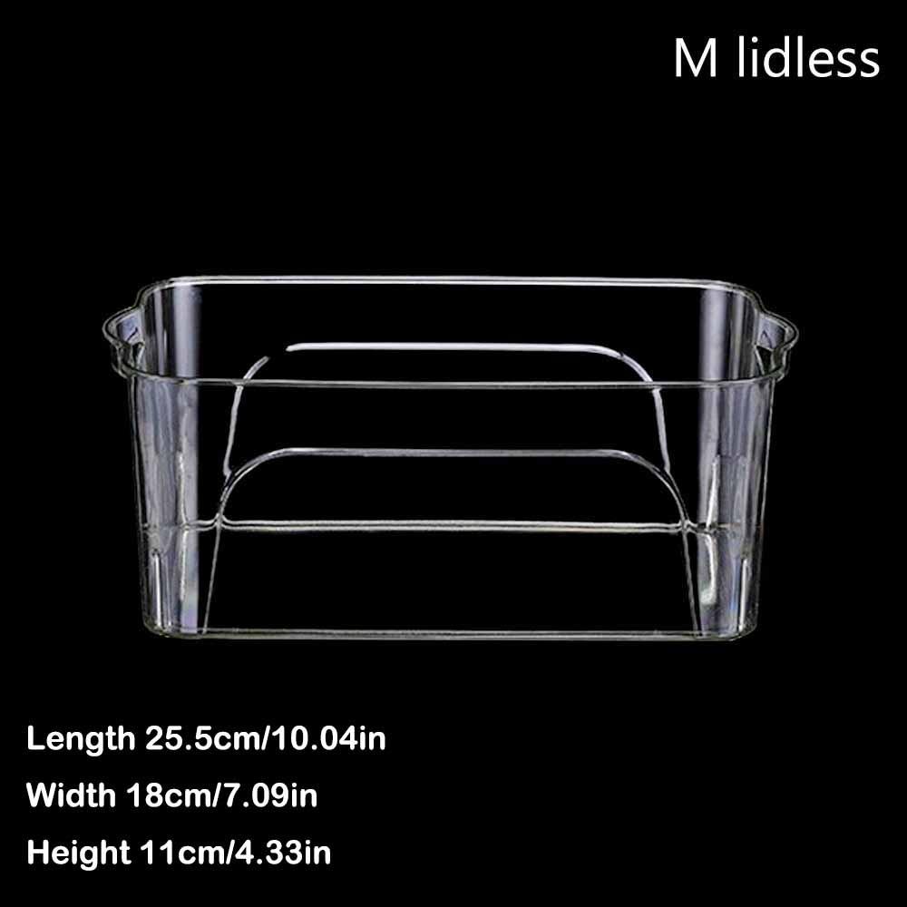 High Quality Transparent Fish Tank Square Plastic Fish Breeding Box With Lid Aquariums Table Decoration