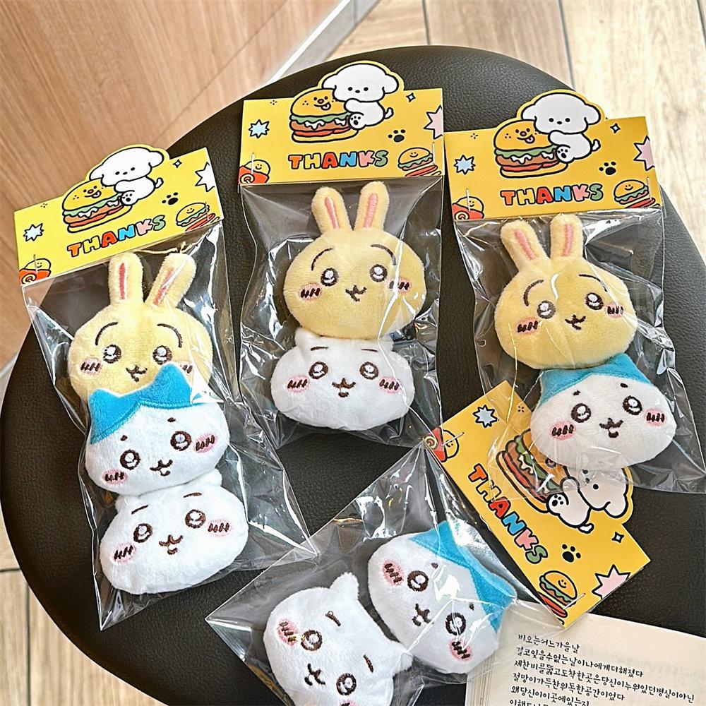Cute Chiikawa Cartoon Brooch Girl Back Packaging Accessories Versatile Doll Accessories Doll Scarf Clothing Pin Children Gift