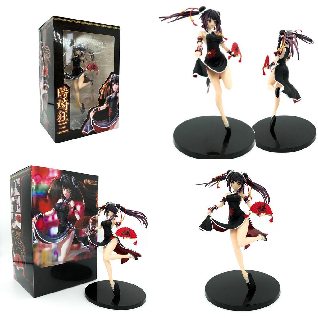 Date A Live Chinese Style Standing Position Pvc Figure Model Toy Boxed Anime Collectible Approximate Height 23.5cm