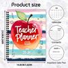 Teacher's Record Book Reading Plan, Teacher's Monthly Plan, Red Teacher's Plan Notebook