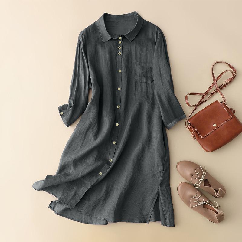 black long dress with pockets CurveWow Long Sleeve Jersey Pocket Midi Dress Black – Curvewow