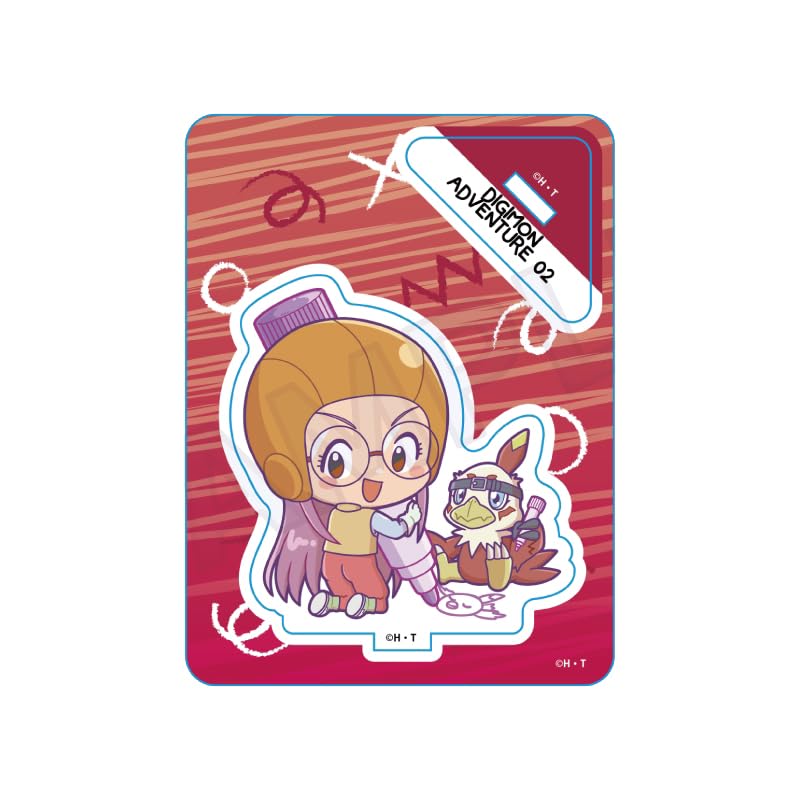 

Digimon Series Kyo Hawkmon Mini Character Stand Oekakikcho & ver.