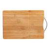 Chopping Board Thickened Bamboo Stable Sturdy Anti Crack Easy To Clean Kitchen Cutting Board with Hanging Hole
