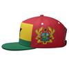 Ghana Flat Brimmed Cap Custom Made Name Team Logo Hip-hop Hat Gha Country Travel Republic Nation Flag Ghanaian Photo Headgear