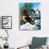 5D DIY Diamond Art Painting Animal Eagle Diamond Embroidery Rhinestone Mosaic Home Decoration Picture