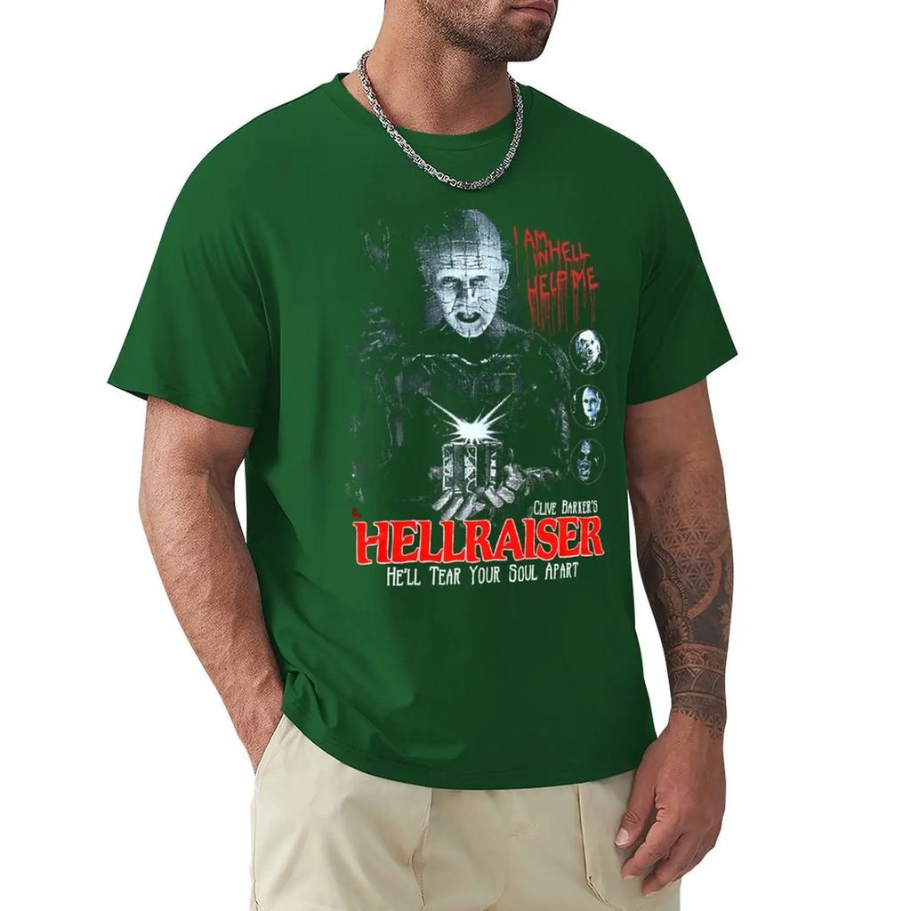 Hellraiser Art TShirt Tops Tees Mens T Shirts Casual Stylish