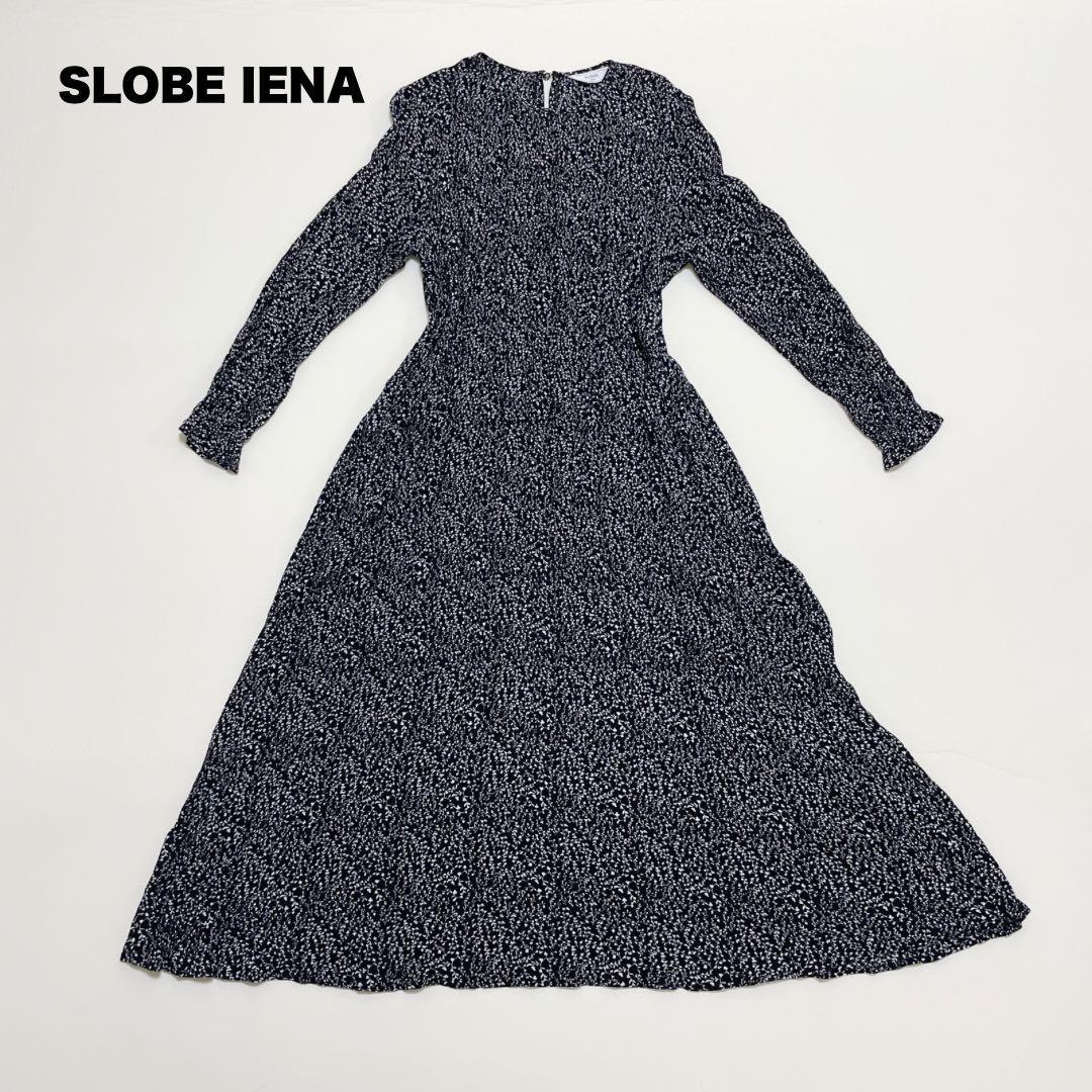 SLOBE IENA Long Dress Black A-line Tiered