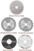 Set of 85mm Electric Circular Saw Blade Circular Saw Blades for Metal Metal Cutting Widely Used in Marble Cutting Electric Hand and Sliding Table Saws