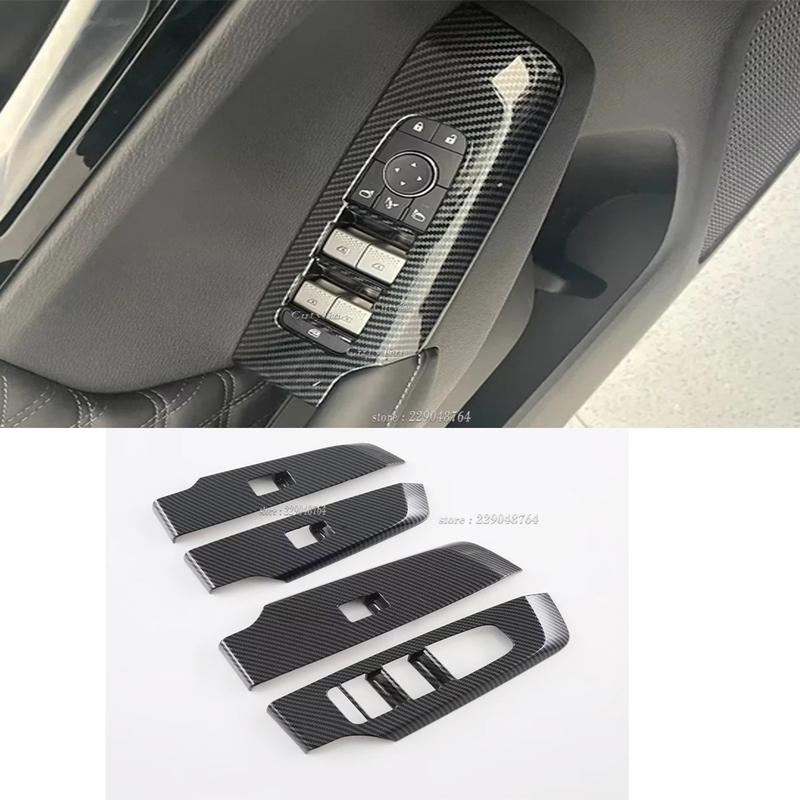 Interior Accessories For Mitsubishi outlander 23 2024 Front Rear Seat Water Cup Holder Sticker Gear Shift Panel Cover Trim