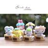 Anime Collectible Figurine Blind Box Bathing Kt Bath Theme Cute Cat Dog Mini Figurine Desktop Decoration Car Decor Cake Topper