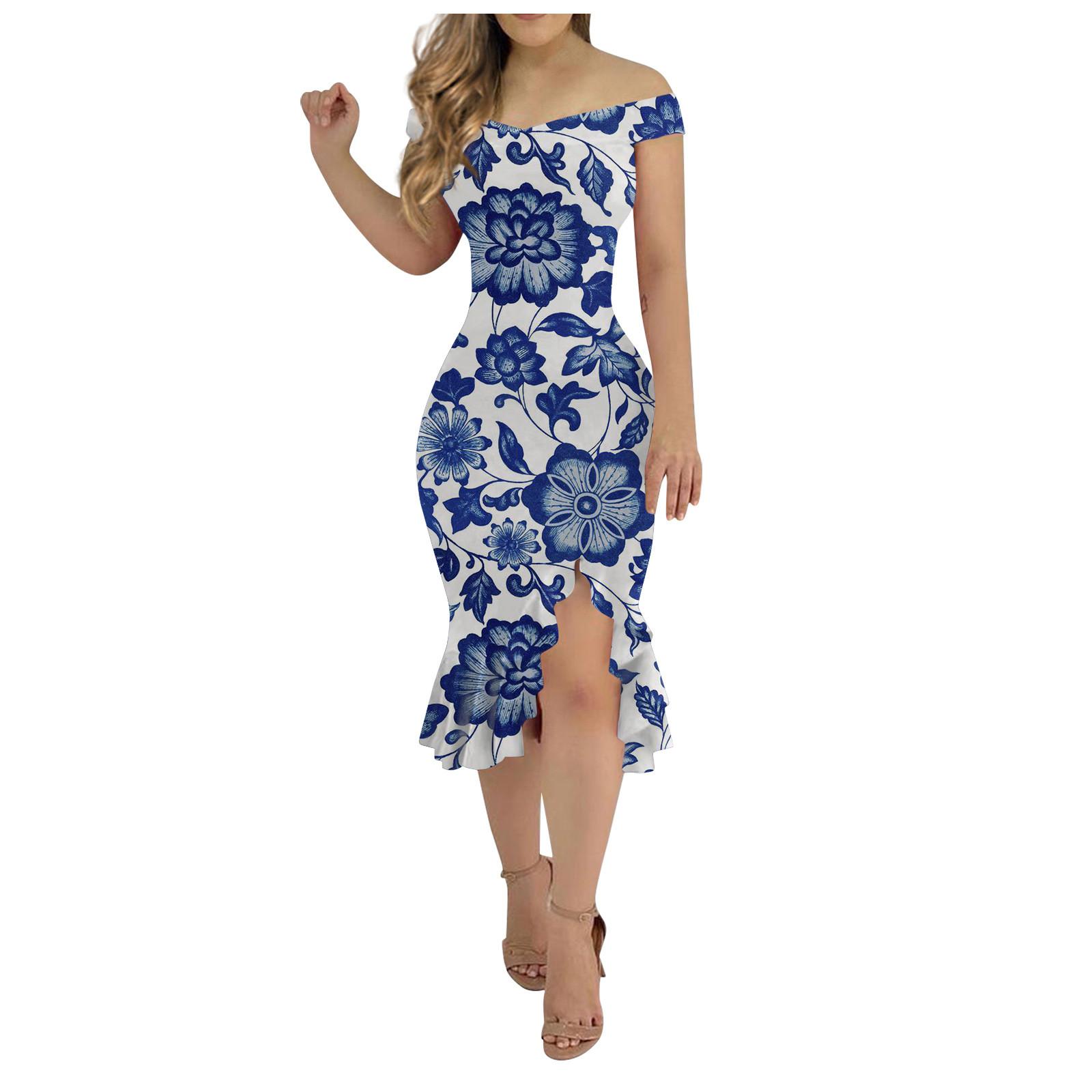 

Женское повседневное платье, платье с пуговицами, религиозная традиция, этническая свободная расклешенная юбка, платье трапециевидной формы M синий