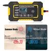 12V 6A Full Automatic Car Battery Charger Digital Display Battery Charger Power Puls Repair Chargers Wet Dry Lead Acid