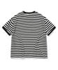 CPGN STUDIO Stripe Crop Ringer Tee Black