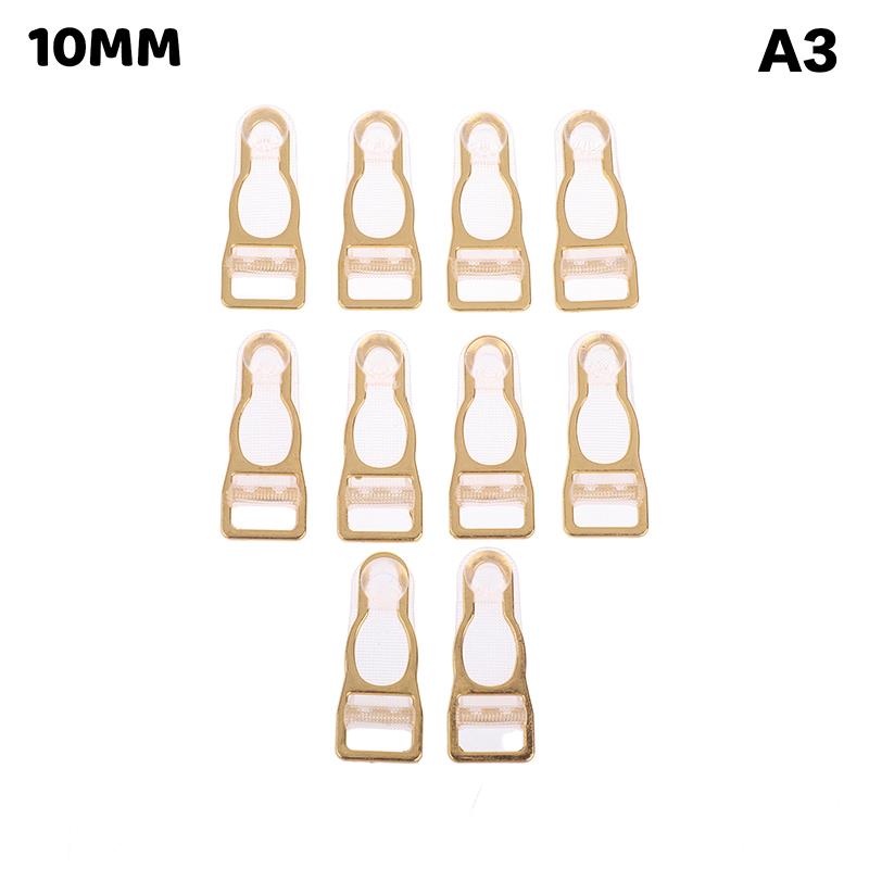 10Pcs 10/12/15/18Mm Metal Adjust Buckle For Corset Leg Garter Belt Clip Hook Suspender Ends Buckles Hosiery Stocking Grips