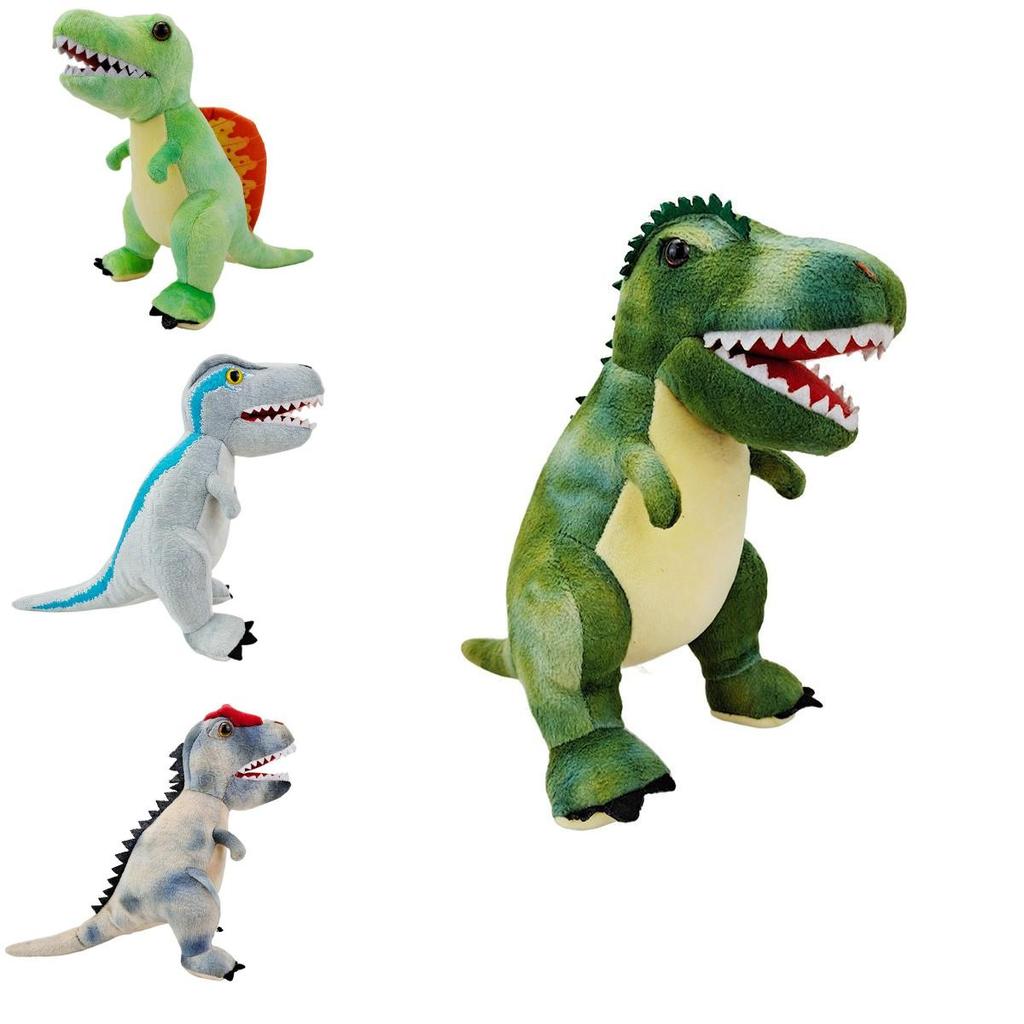 Urocze pluszowe zabawki dinozaury Idealne prezenty świąteczne Triceratops i T-Rex