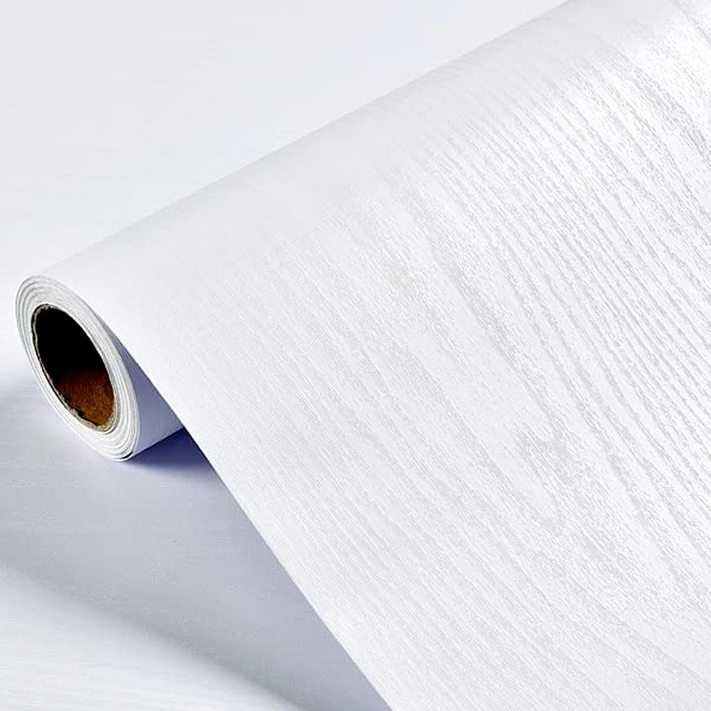 PVC Waterproof Self Adhesive Wallpaper Wall in Rolls Furniture Cabinets Vinyl Decorative Film Wood Grain Stickers For Home Decor