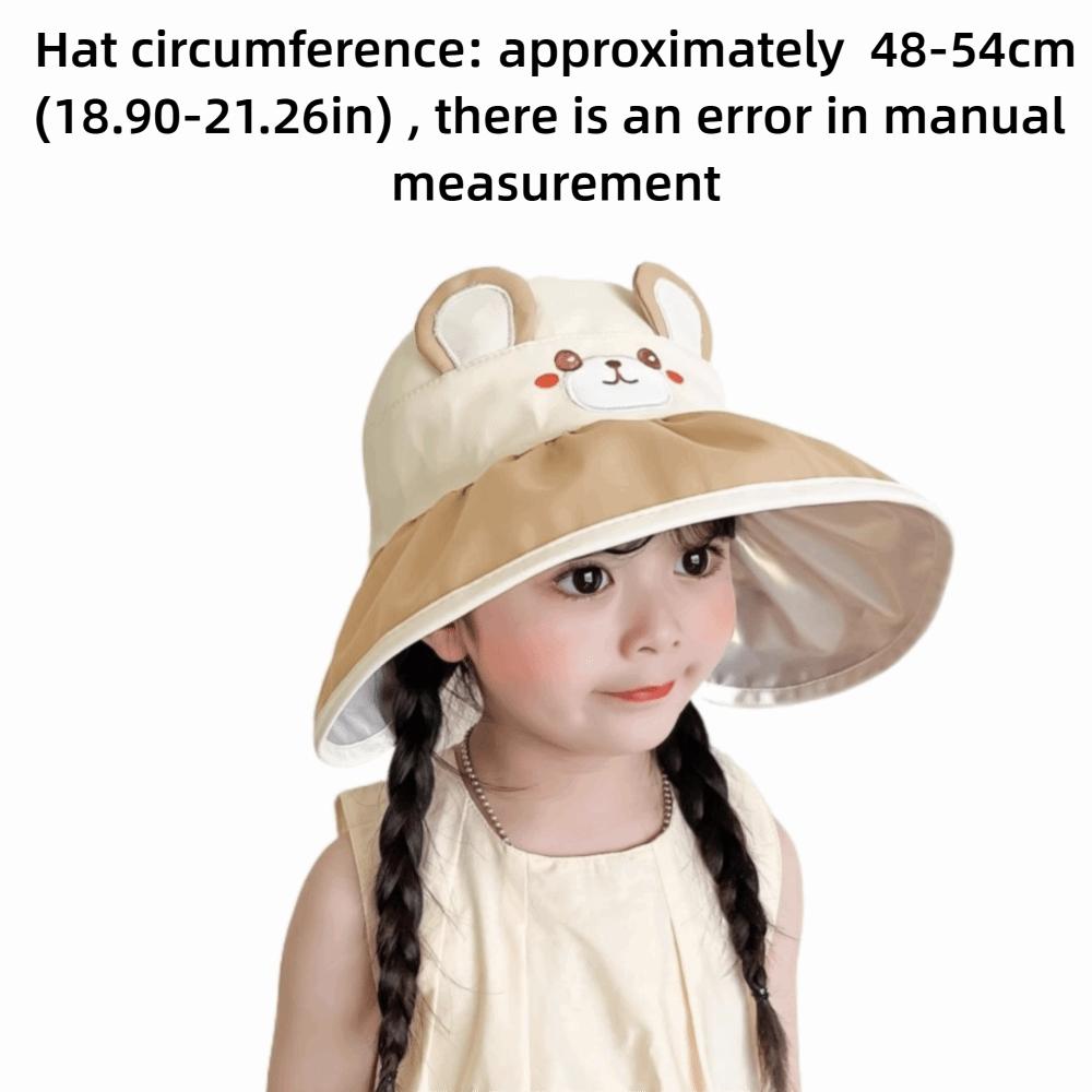 Empty Top UV Protection Hat Thin Design Fisherman Cap Fashion Design Children's Caps  Travel