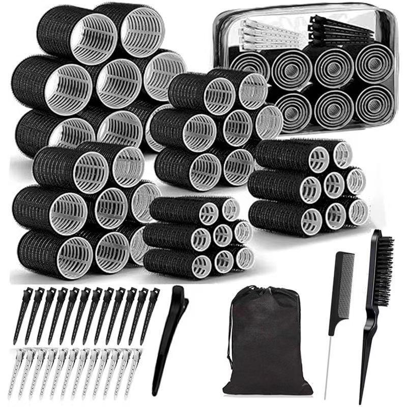 Cross-border Nylon Figure Eight Hair Curler - Curling Iron for Lazy Effortless Curls
