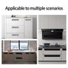 Aluminum Ventilation Grilles Airflows Vent Covers Strong Rustproof Double Side Airflows Grate 4pcs for Cabinets Wardrobes