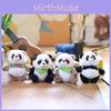 Cute Adorable Panda Plush Toy Keychain Soft Short Plush Stuffed Animal Accessory
