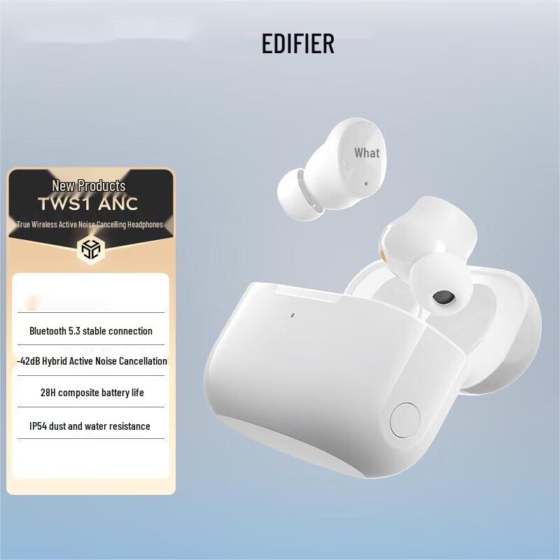 

EDIFIER TWS1 ANC True Wireless Bluetooth Earbuds