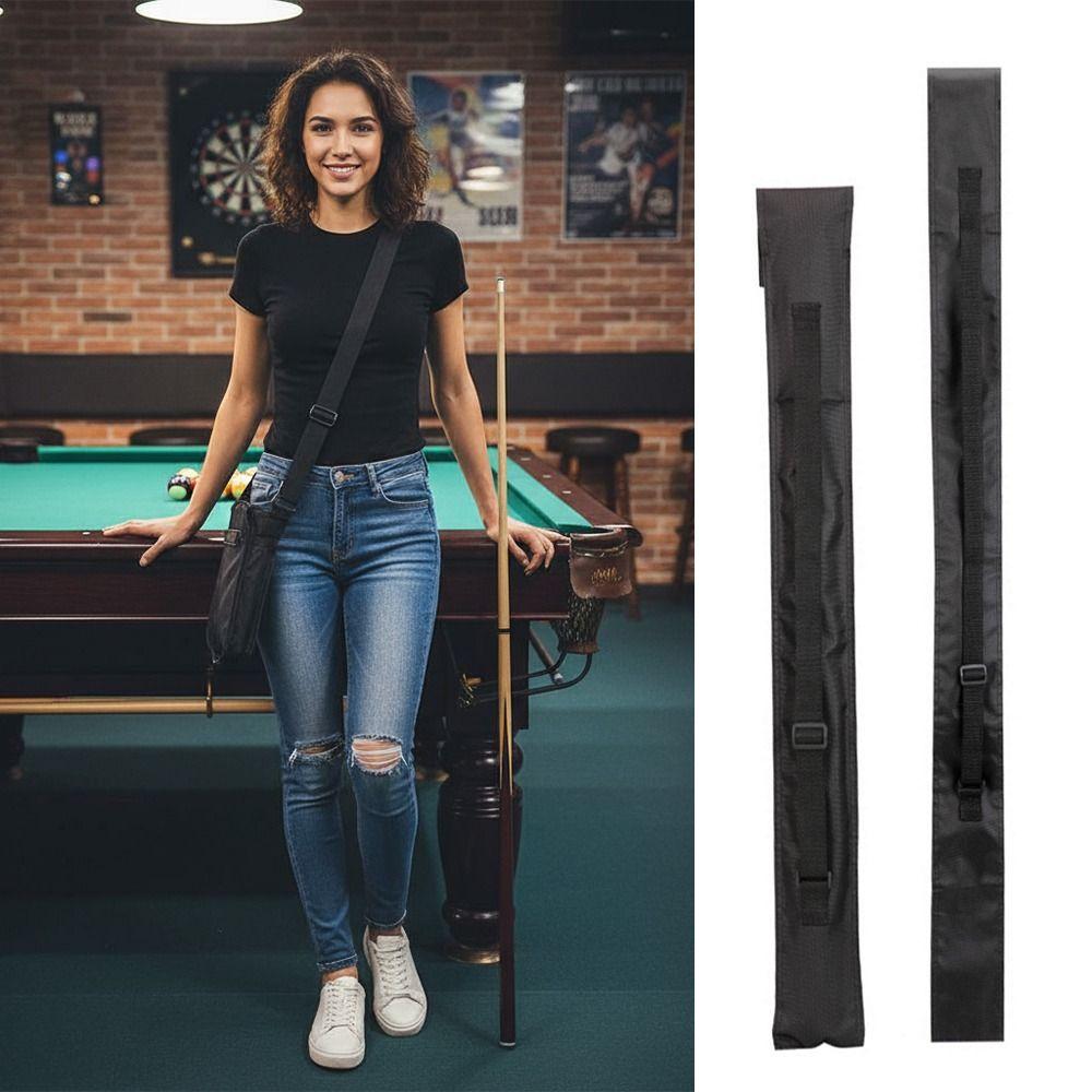 Foldable Billiard Cue Storage Bag Adjustable Billiard Cue Dust Cover for Billiard Accessories