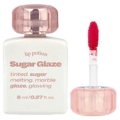 Lip Potion Sugar Glaze, No. 2 Rose Ball, 8ml (0.27fl Oz)