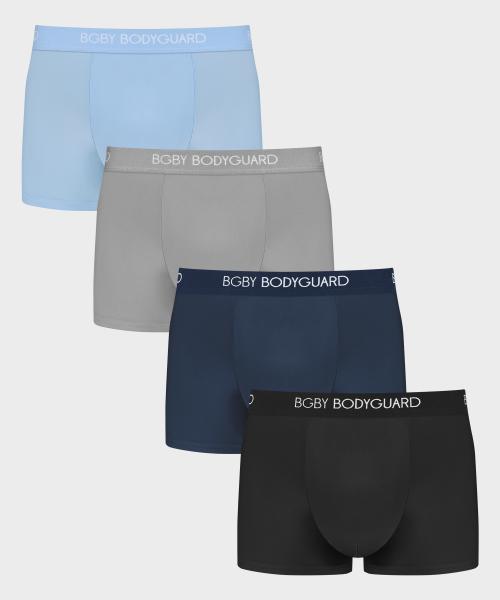 

[James Dean] Premium Soft Silky Boxer Briefs 4-Pack BMD02 [Shipped from Korea] 100% Authentic 95
