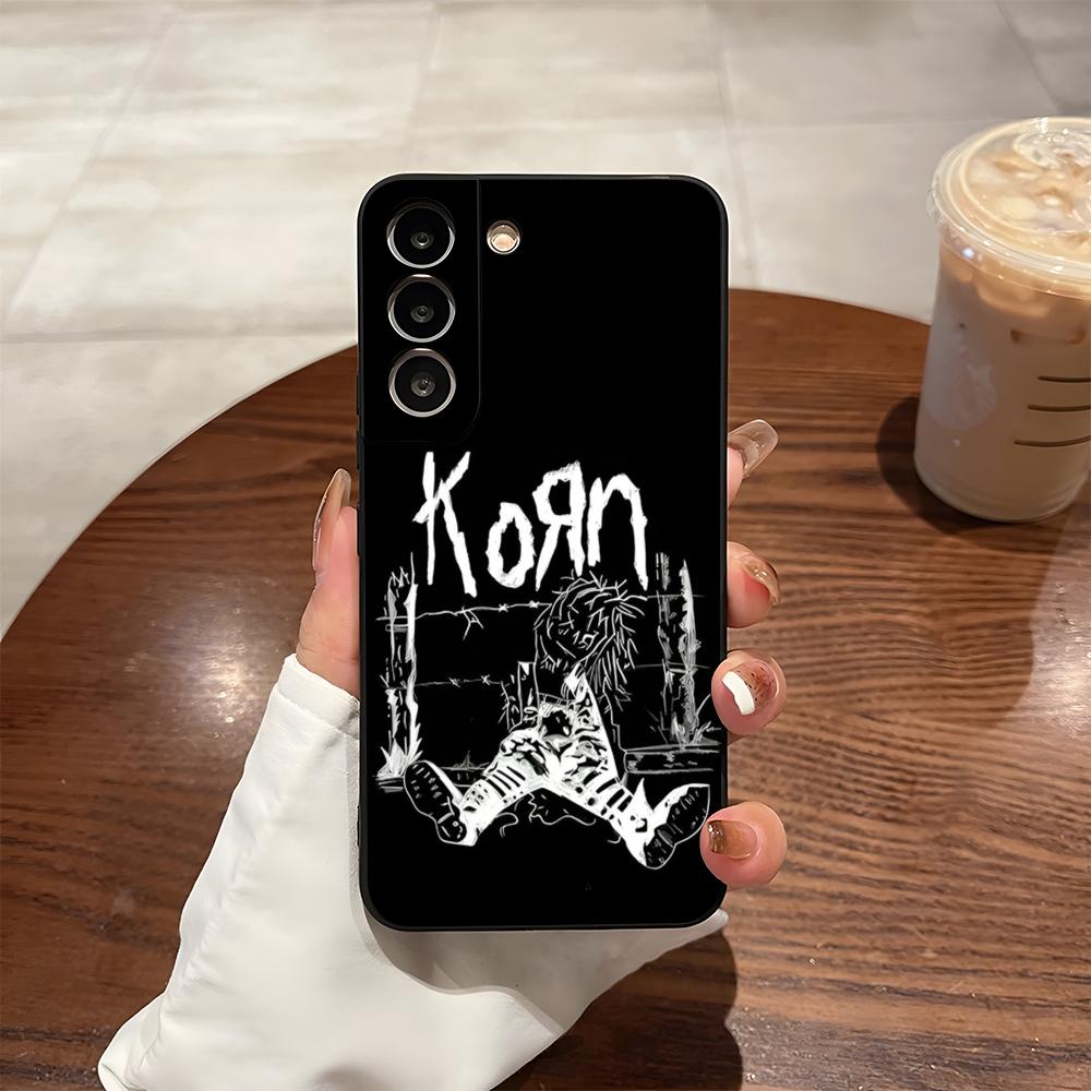 

K-Korn Rock Band Phone Case For Samsung S24 Ultra S25 S23 Fe S22 S20 S21 Plus Galaxy A54 A34 A53 A16 Cover Samsung s22ultra