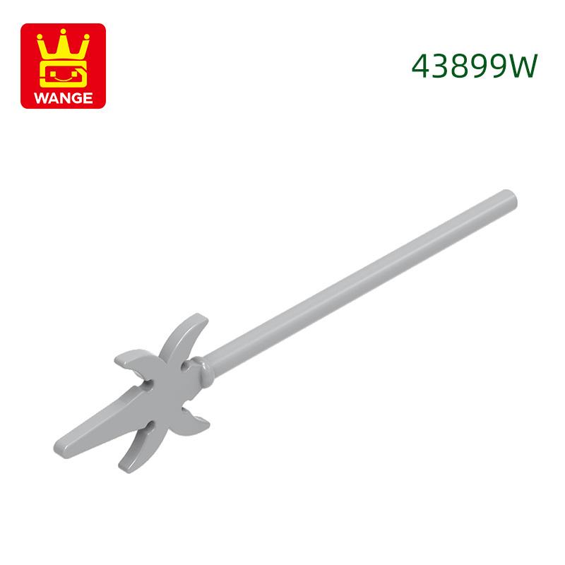 Non-Toxic 117Pcs/Lot 43899W Four Corners Gun Building Block Moc Army Weapon Accessories Compatible With Brick Children Toy Assembly G