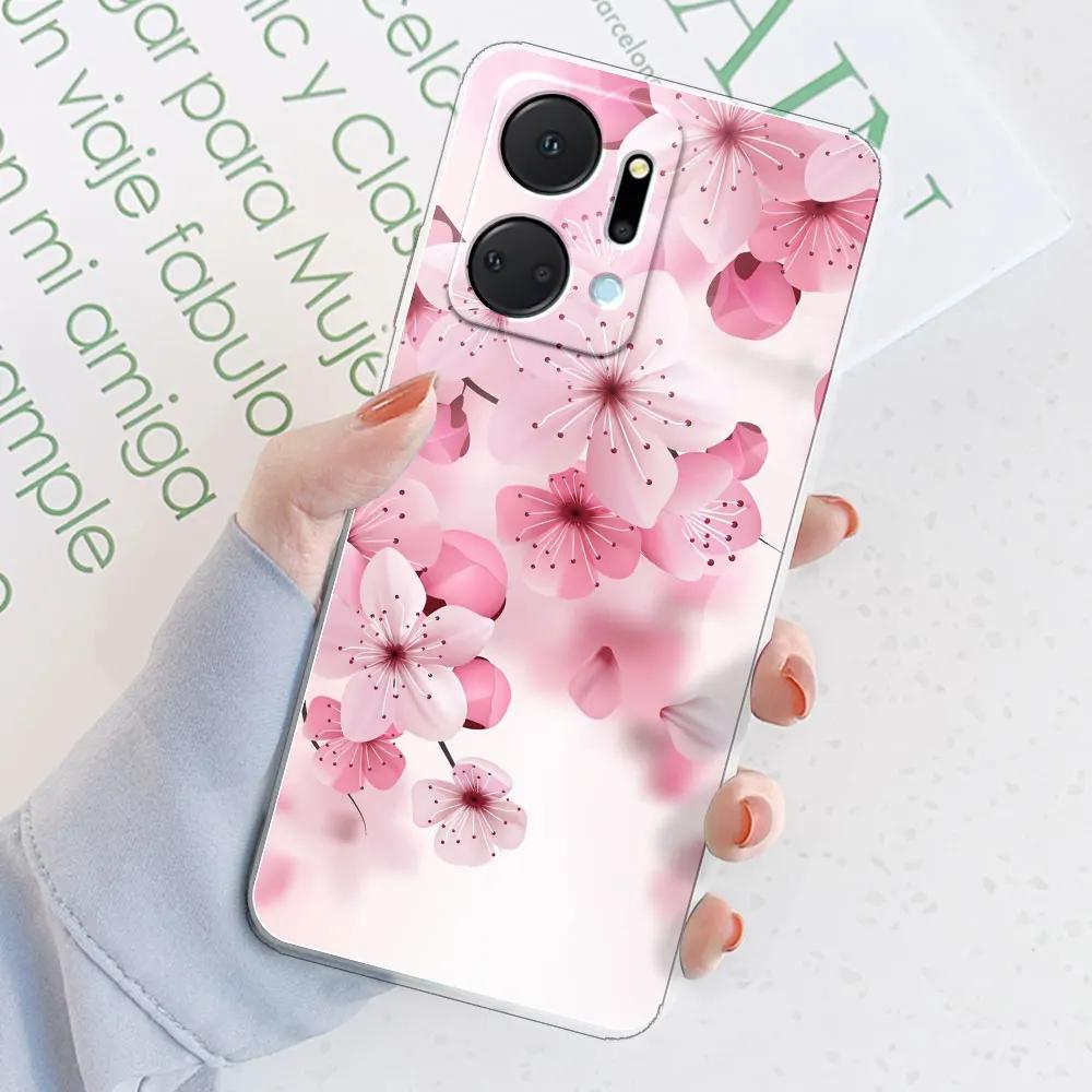 

For Huawei Honor X7A Case For Honor X7A 2023 Cover Silicone Soft TPU Fundas Phone Case For Honor X7A 5G 6.75 inch Coque Bumper Honor X7A