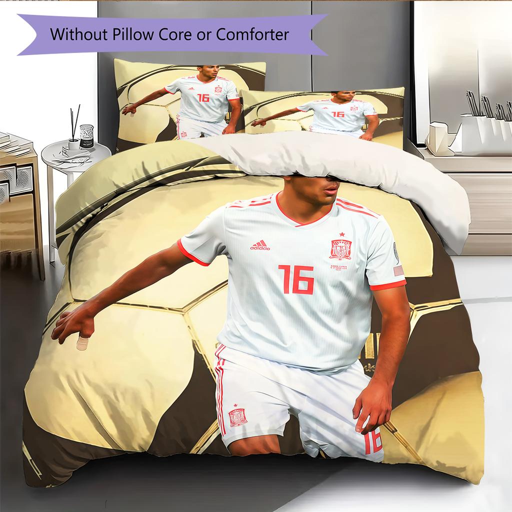 Rodri Pattern Bedding Home Decoration Birthday Gift (1 * Duvet Cover + 2 * Pillowcase, Without Core)