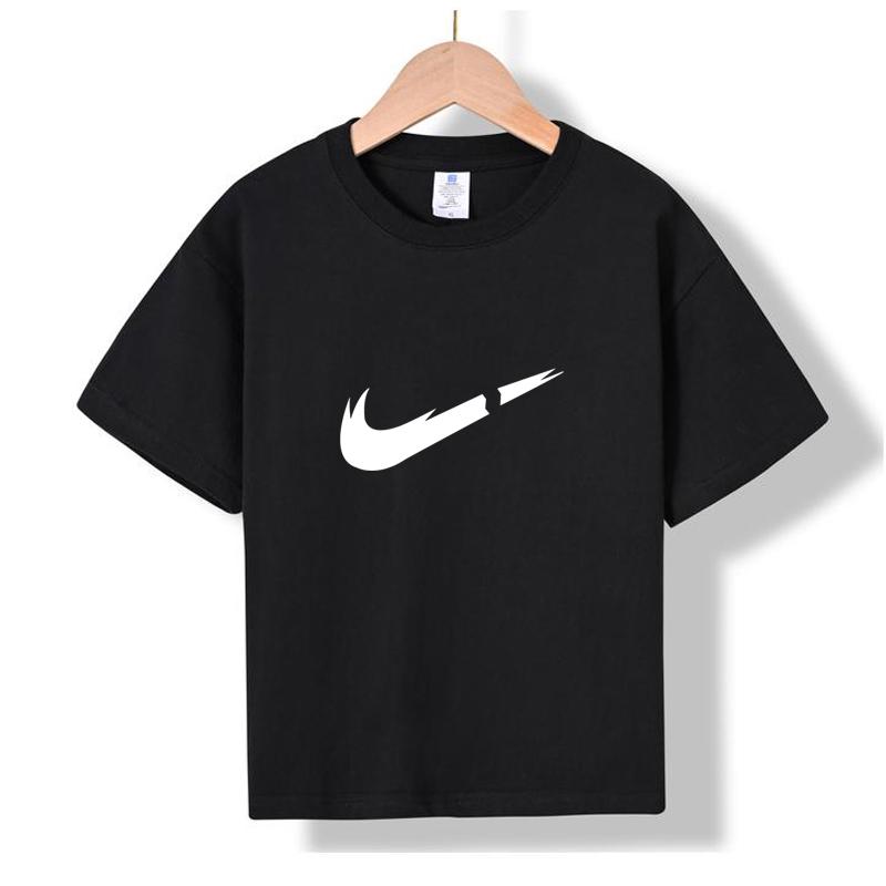 

MC-67 MINISO 2026 Summer New Printed Cotton Round Neck T-shirt for Children Aged 1-16, Boys and Girls 100